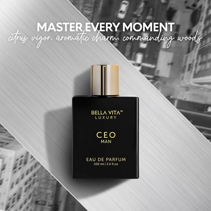 BellaVita CEO Man Perfume – Long Lasting Lemon Fragrance