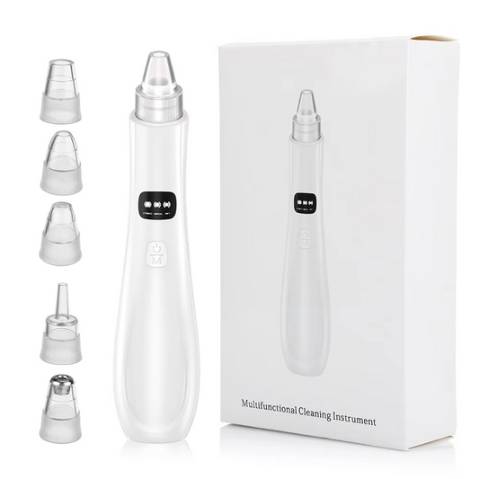 3-Mode Face Cleansing Vacuum – Blackhead Remover & Skin Cleaner ✨💆‍♀️